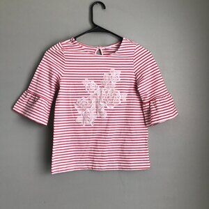 Janie and Jack Girl Top Size 12